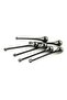 Damla Chandelier Stone 5 Pieces Eye Age Black Glass Chandelier Stone - 3