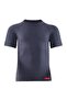 Black Spade 9267 Level 2 Short Sleeve Unisex Children's Thermal Underwear Black