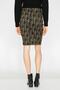 Women's Yellow Patterned Skirt 9KAK76694IK - 5
