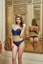 4330 Detex Free Bra Panty Set - Navy Blue - 2