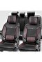 Dacia Duster Luxury Leather Auto Seat Cover Orthopedic Set 2010-2013 (Elite)