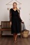 Belted V Polka Dot Tutu Dress 583308 - 7