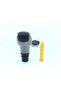 Universal Sports Looking Gear Shift Knob with Apparatus Compatible with All Vehicles Gray - 2