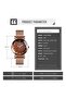 Women's Wristwatch Straw Cord Analog Screen - 2