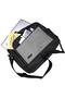 300803 15.6" Black / Gray Unisex Briefcase Notebook Laptop Bag - 5