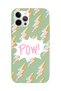 حافظة هاتف iPhone 13 Pro متوافقة مع Pow Design باللون الأخضر