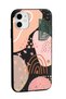 حافظة هاتف إطلاق سوداء متوافقة مع هاتف Iphone 11 بتصميم Line Art - 2