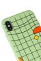 iPhone XS Max Compatible Line Design Green Launch Phone Case - 3