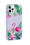 iPhone 13 Pro Max Compatible Tropical Flamingo Design Lilac Launch Phone Case - 2