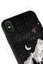 حافظة هاتف إطلاق سوداء متوافقة مع هاتف Iphone Xs Max مع تصميم ليلي أسود - 3