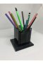 Smoked Glass Desktop Pen Holder