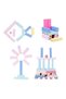 Colorful-illustrated Jenga - 2