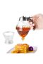 Acrylic Honey Jar with Pump - Honey - Jam Dispenser - 3