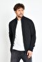 Brussels Anthracite Zippered Knitwear Pocket Cardigan - 3