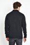 Brussels Anthracite Zippered Knitwear Pocket Cardigan - 6