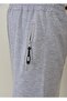 Unisex Kids Gray Tracksuit Bottom 4-season - 4