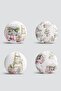 4-Piece Flower Car Special Design Digital Printed Modern Round Pillow Throw Pillow Cover Set - 2