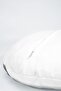 4-Piece Gray Zigzag and Star Motif Modern Round Pillow Throw Pillow Cover Set - 3