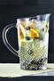 5 Piece Timeless Sangria / Mojito Cocktail Enjoyment Set - 4 Tall Cocktail Glasses + Carafe/jug - 6