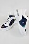 Navy Blue White Planet Themed Orthopedic Sports Shoes