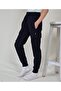 Unisex Kids Navy Blue Cargo Pocket Sweatpants Bottom, 4-season - 2