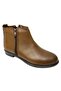 665-21 Genuine Leather Women's Boots Brown
