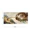 Michelangelo The Hand of God Wall Tapestry Rug Large Size - 2