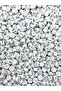 100 Gr Letter Beads, 4X7Mm Flat White with Silver Gilding Letter Beads (100Gr, ~700 Pieces) - 2