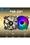 Rainbow Rgb Gaming Computer Case Fan 120mm (3 Pcs)