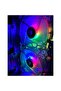 Rainbow Rgb Gaming Computer Case Fan 120mm (3 Pcs) - 2