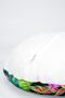 Set of 4 Colorful Feathers Round Pillow and Cushion Covers - 3