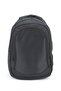 Basic Black Backpack Waterproof Fabric Unisex