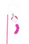 Cat's Fishing Rod with Bell and Furry Mouse, 50 cm - 2