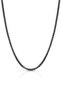 Interlocking Black Albanian Chain Men's Bracelet and Necklace Chain Set - 2