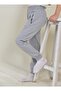 Unisex Kids Gray Tracksuit Bottom 4-season