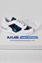 Navy Blue White Planet Themed Orthopedic Sports Shoes - 3