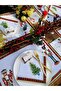 Set of 2 New Year's Series Linen Serving Napkins - 5