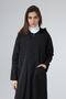 Long Trench Coat Raincoat with Fur Inside - 3