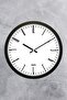 30 cm Real Glass Silent Mechanism Wall Clock