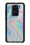 حافظة هاتف لامعة بتصميم مربعات نيون لهاتف Xiaomi Redmi Note 9