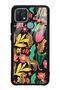 Oppo A15 - A15S Glossy Phone Case with Floral Cats Design