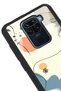 Xiaomi Redmi Note 9 Glossy Phone Case with Nude Daisy Design - 3