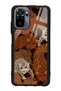 Xiaomi Redmi Note 10 - 10S Glossy Phone Case with Leopards Design
