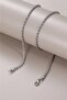 Men's Gray Twist Chain Model - Imported Anti-Tarnish Steel Men's Chain - 2