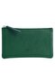 Emerald Green Leather Rectangular Bag - 3