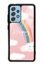 Samsung A52 Glossy Phone Case with Happy Cloude Design