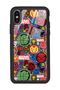 iPhone X - XS Marvel Face Design Glossy Phone Case