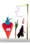 Funny Set Cat Fishing Rod, Cat Chew Stick, Plush Cat Toy with Sound (does not contain catnip) - 3