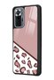 حافظة هاتف Xiaomi Redmi Note 10 Pro - Max باللون البني اللامع بتصميم الفهد - 2