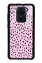 Xiaomi Redmi Note 9 Pink Speckle Design Glossy Phone Case